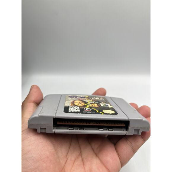 WCW vs. NWO World Tour (Nintendo 64, 1997) N64 Wrestling Cartridge Only - Picture 4 of 4
